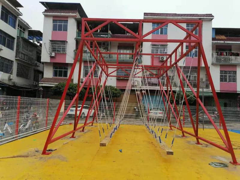 景区大型网红秋千桥款式
