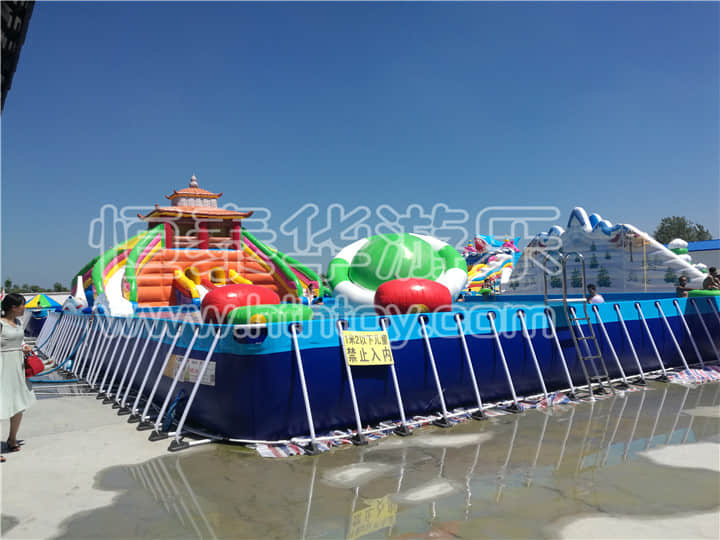 支架游泳池在夏天经营是锐不可当