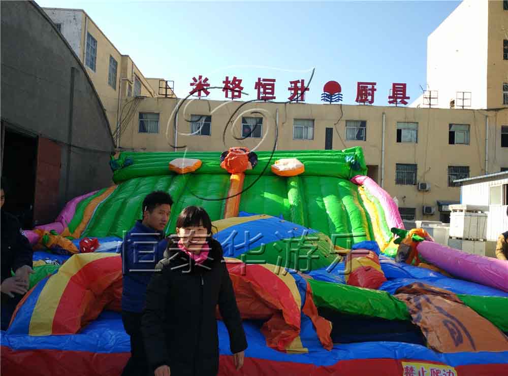 充气城堡安装