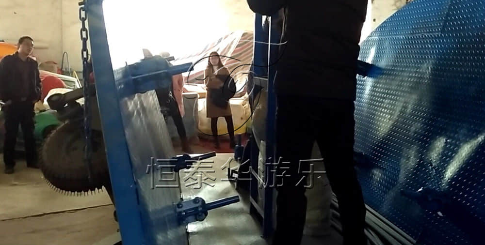 折叠转马安装