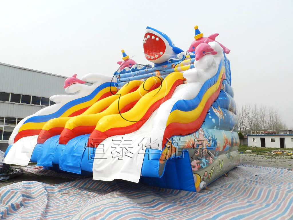 海底世界充气水滑梯