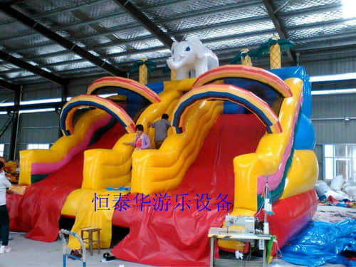 恒泰华新品——大象水滑梯发布啦