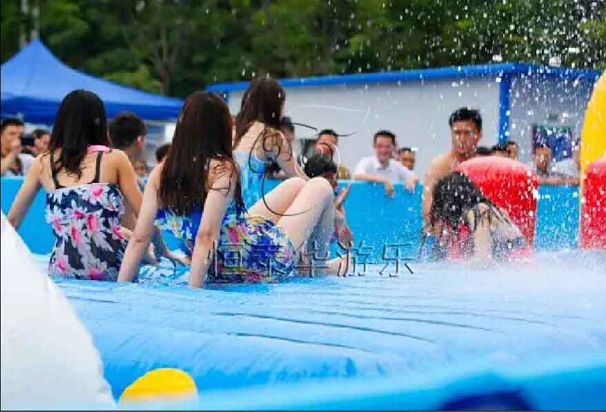 商丘欧蓓莎动漫水世界_水上冲关乐园